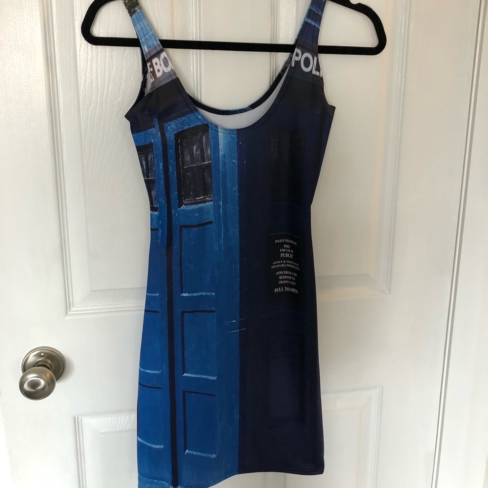 Black milk clothing Police box dress